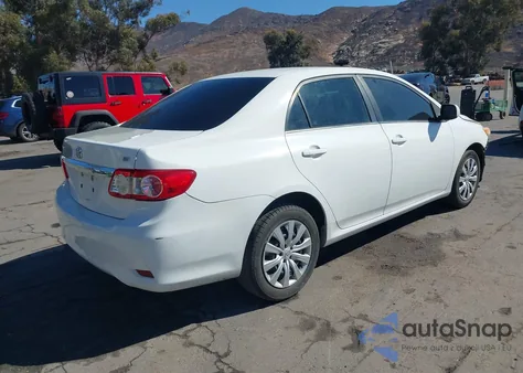 2013 Toyota Corolla Le z USA, uszkodzony, nr VIN 5YFBU4EE7DP091157